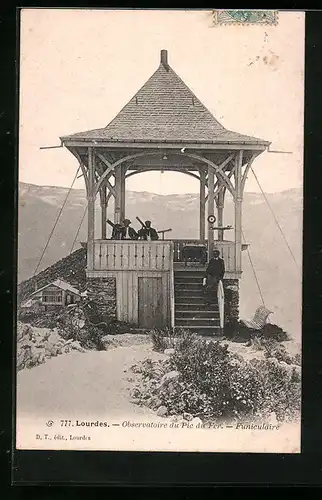 AK Lourdes, Observatoire du Pic du Fer - Funiculaire