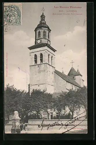 AK Lourdes, Ancienne Église Paroissiale
