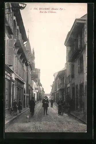 AK Vic Bigorre, Rue du Chateau