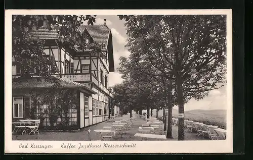 AK Bad Kissingen, Cafe Jagdhaus Messerschmitt