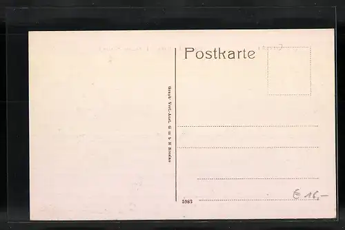 AK Cölleda, Bahnhof-Strasse mit neuem Postamt