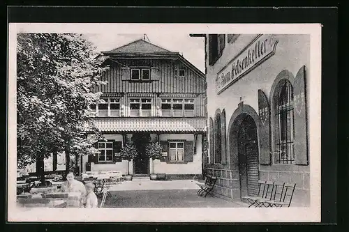 AK Waldkirch i. Br., Gasthaus zum Felsenkeller