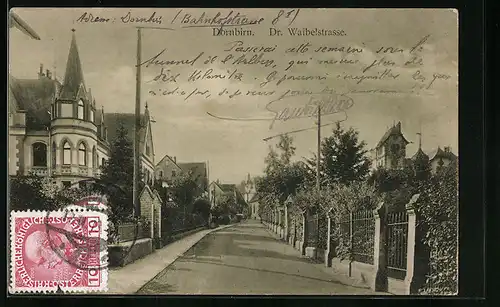 AK Dornbirn, Partie in der Dr. Waibelstrasse