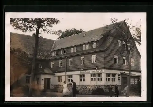 Foto-AK Steinbach, Gasthaus Waldesruhe 1944