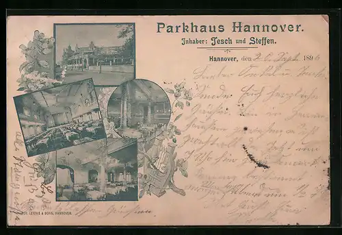 AK Hannover, Parkhaus Hannover, Innenansichten