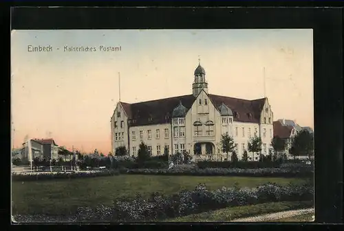 AK Einbeck, Kaiserliches Postamt