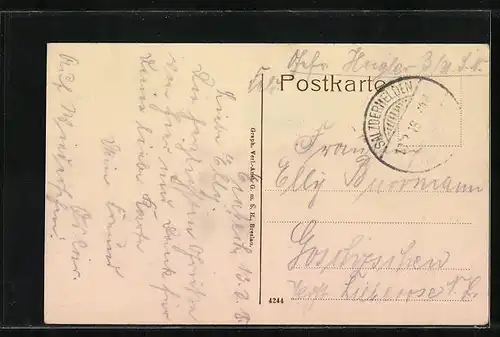 AK Einbeck, Kaiserliches Postamt