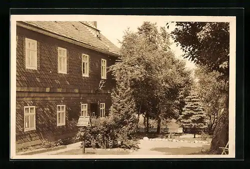 AK Lehesten, Verwaltungsgebäude des Thüringer Forstamtes