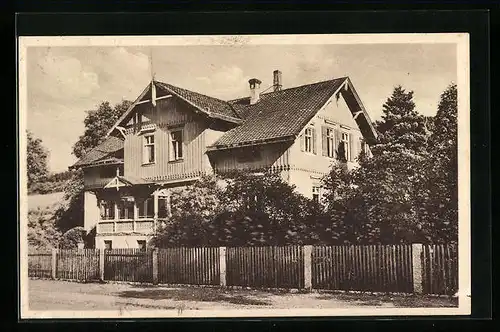 AK Wernigerode, Gasthof J. H. Mittelelbehaus in der Friedrichstrasse 53