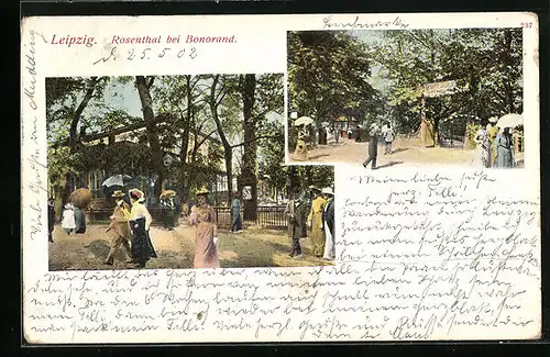 AK Leipzig, Rosenthal bei Bonorand