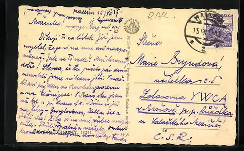 AK Hallein, Schöndorferplatz g. d. Barmsteine