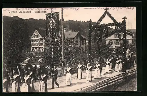 AK Appenzell, Prozession