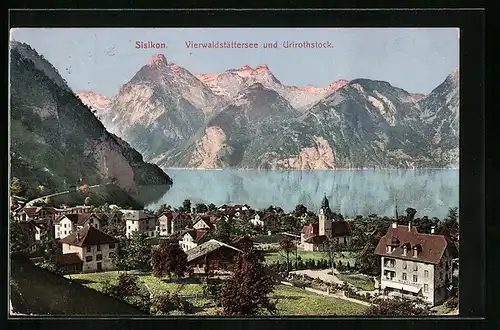 AK Sisikon, Vierwaldstättersee und Uritothstock