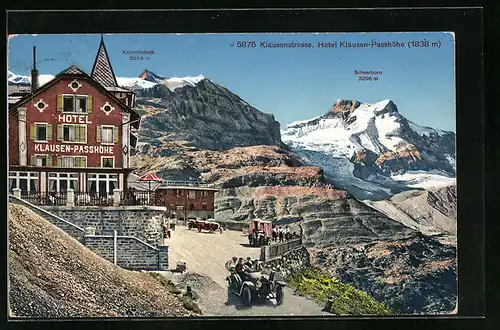 AK Klausenpass, Hotel Klausen-Passhöhe