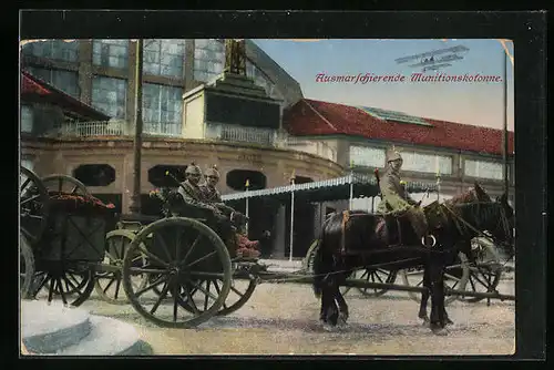 AK Ausmarschierende Munitionskolonne