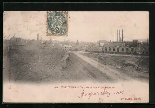 AK Vouziers, Vue Générale et la Sucrerie