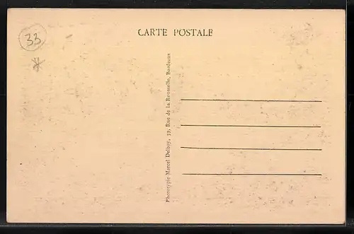 AK Castets-en-Dorthe, Rue Principale