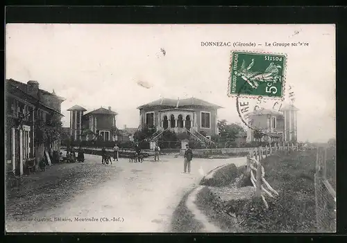 AK Donnezac, Le Groupe scolaire