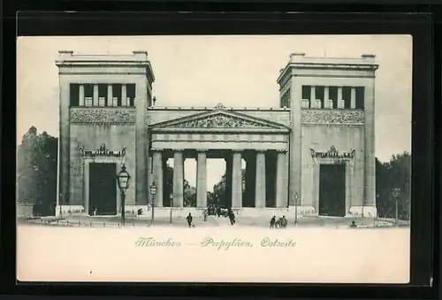 AK München, Propyläen, Ostseite