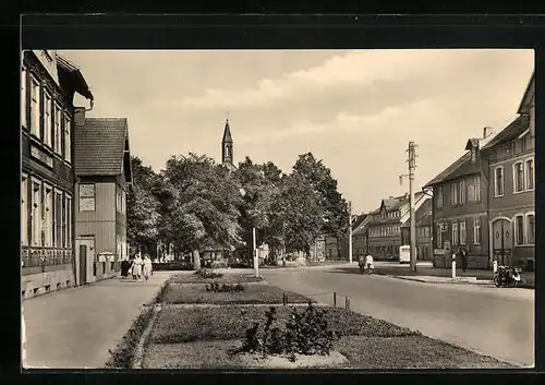 AK Hasselfelde / Harz, am Markt