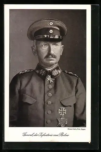 AK General der Infanterie von Below in Uniform