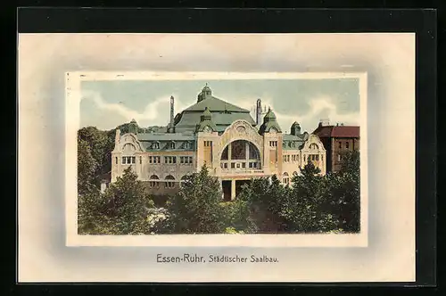 AK Essen / Ruhr, Städtischer Saalbau