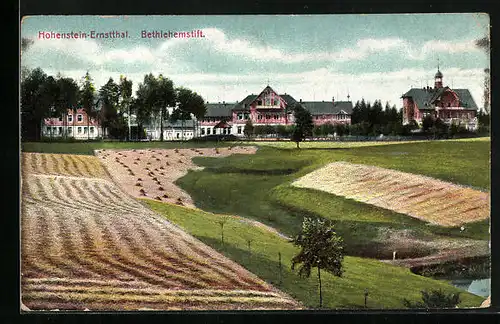 AK Hohenstein-Ernstthal, Blick zum Bethlehemstift