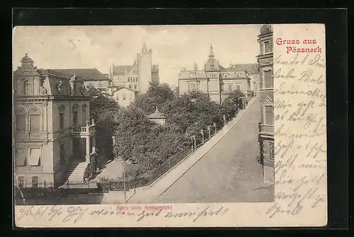 AK Pössneck, Blick vom Amtsgericht