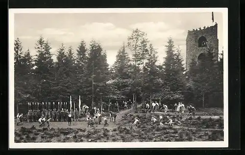 AK Nettelstedt, Landesheimatspiele - Aufführung Wilhelm Tell