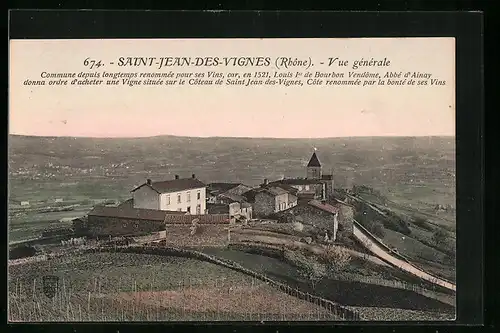AK Saint-Jean-des-Vignes, Vue generale