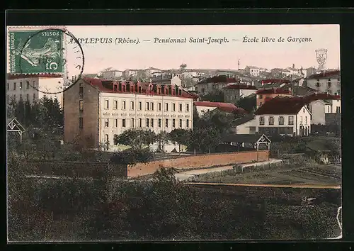 AK Amplepuis, Pensionnat Saint-Joseph - Ecole libre de Garcons