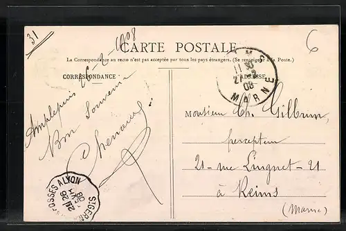 AK Amplepuis, Chateau du Cret