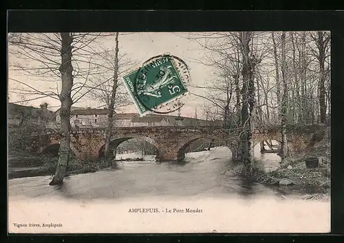 AK Amplepuis, Le Pont Mondet