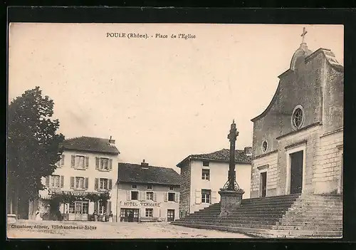 AK Poule, Place de l`Eglise