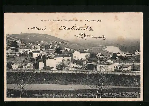 AK La Pape, Vue generale
