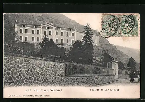 AK Condrieu, Chateau du Cor-de-Loup