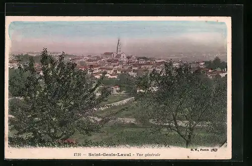 AK Saint-Genis-Laval, Vue generale