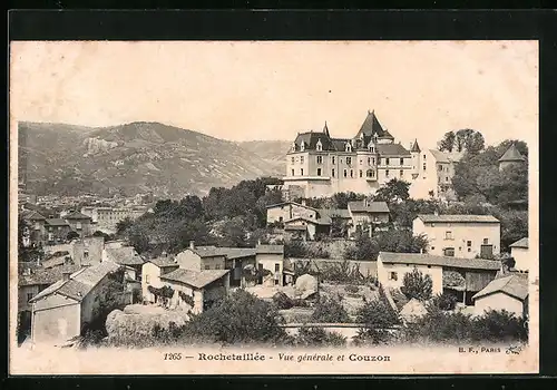 AK Rochetaillée, Vue générale et Couzon