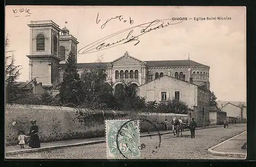 AK Givors, Eglise Saint-Nicolas