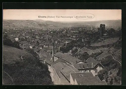 AK Givors, Vue Panoramique, Moulinerie Faure