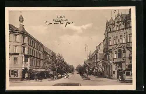 AK Trier, Partie in der Bahnhofstrasse