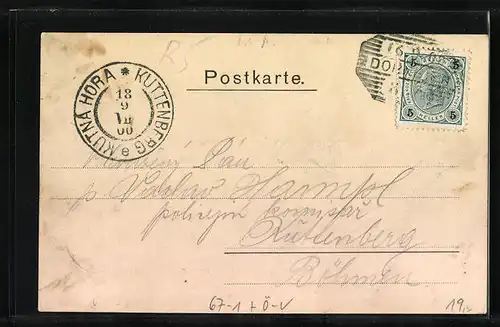 AK Dornbirn, Gewerbe-Ausstellung 1900, Ausstellungsgelände mit Springbrunnen