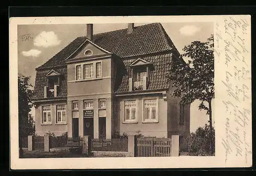 AK Bad Nenndorf, Hotel-Pension Stille, Linden-Allee 86