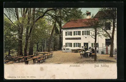 AK Bad Aibling, Restaurant Milchhäusl von Max Wagner