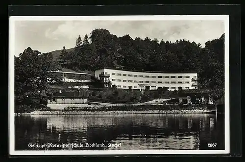 AK Kochel, Gebirgs-Motorsportschule am Ufer