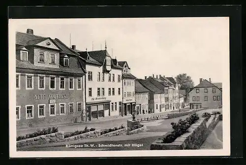 AK Königsee /Thür., Alte Apotheke in der Schmidtenstrasse