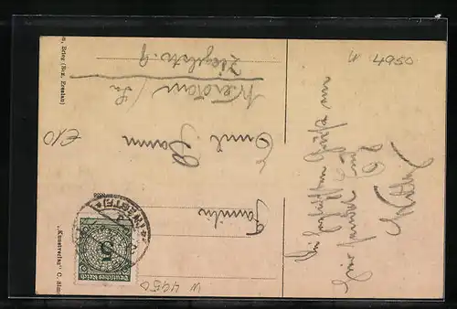 Künstler-AK Minden i. W., Regierung