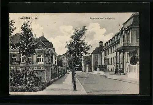 AK Minden i. W., Resource und Kreishaus