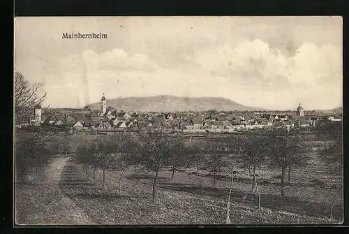 AK Mainbernheim, Teilansicht