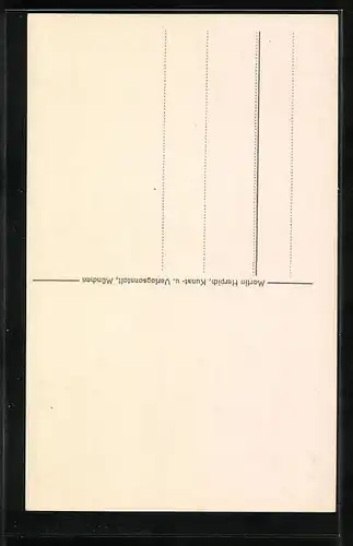 AK München, Befreiungshalle, Siegesgöttinnen - Einzelgruppe